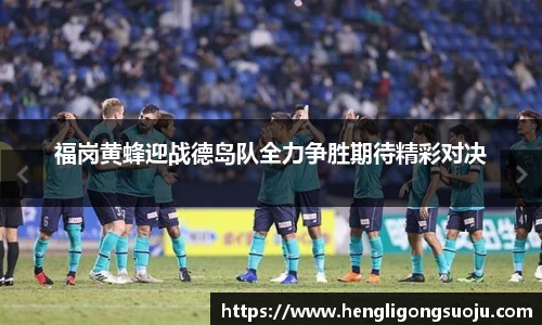 福岗黄蜂迎战德岛队全力争胜期待精彩对决
